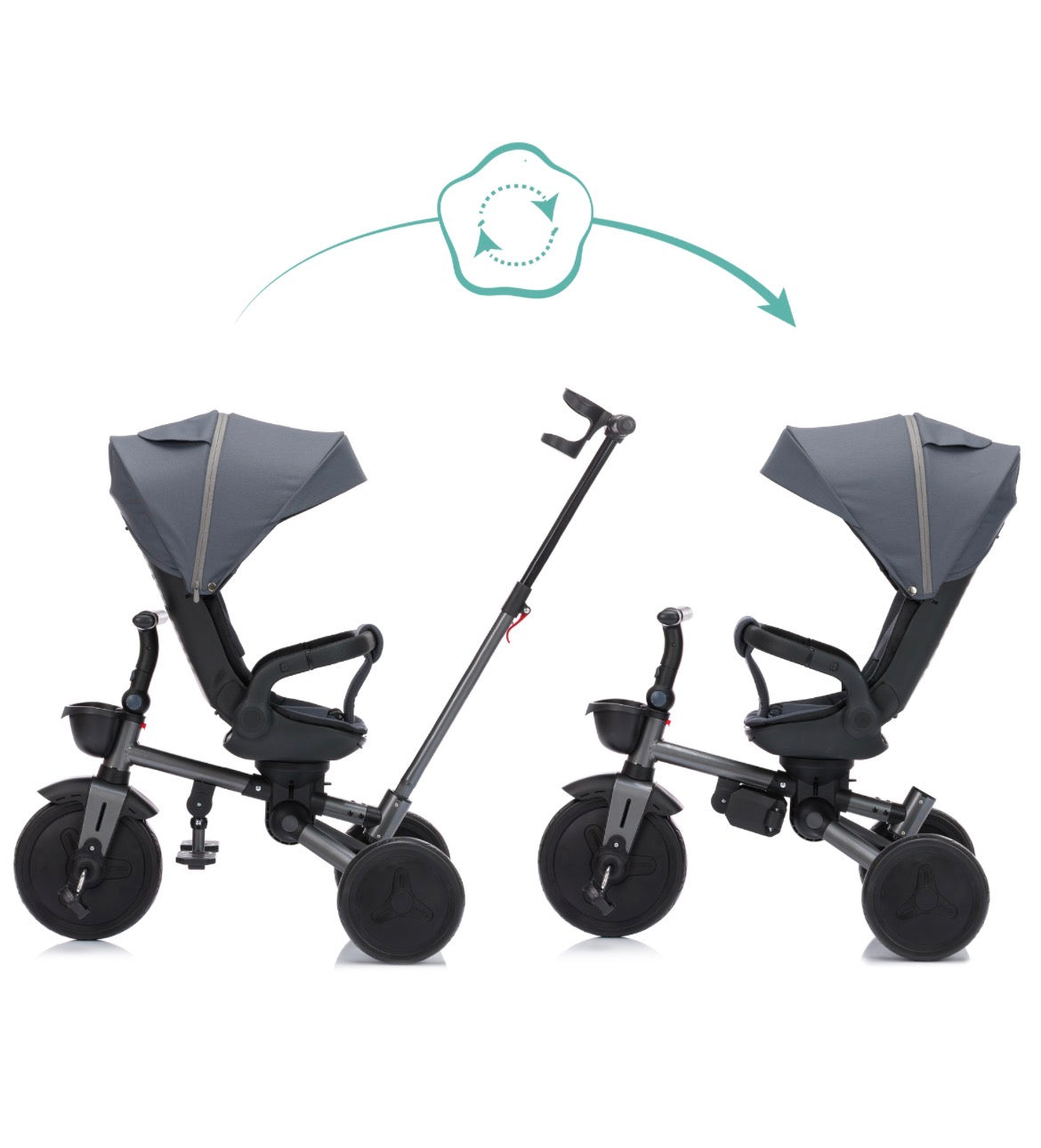Leon Tricycle Gráur