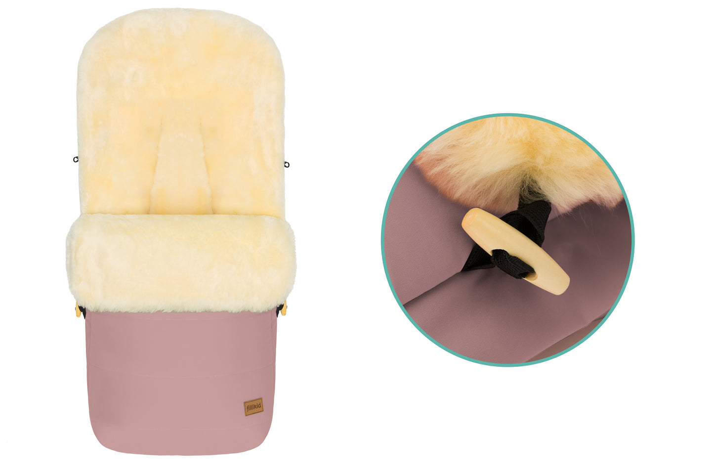 Bernina vognposi rosa