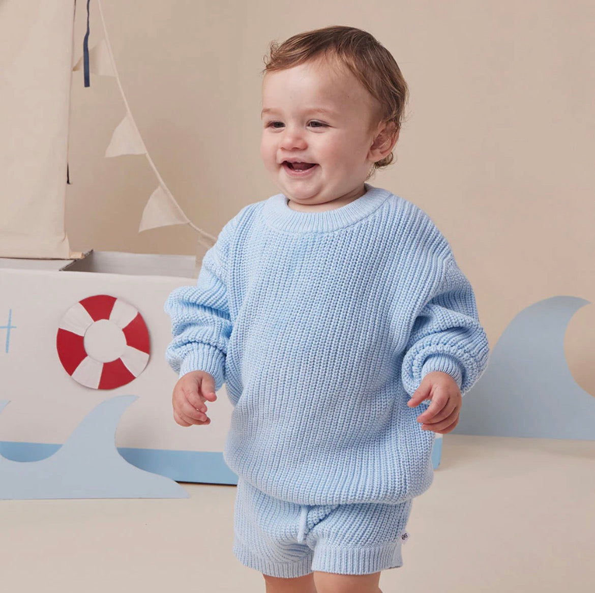 Baby Blue Bummulls Troyggja