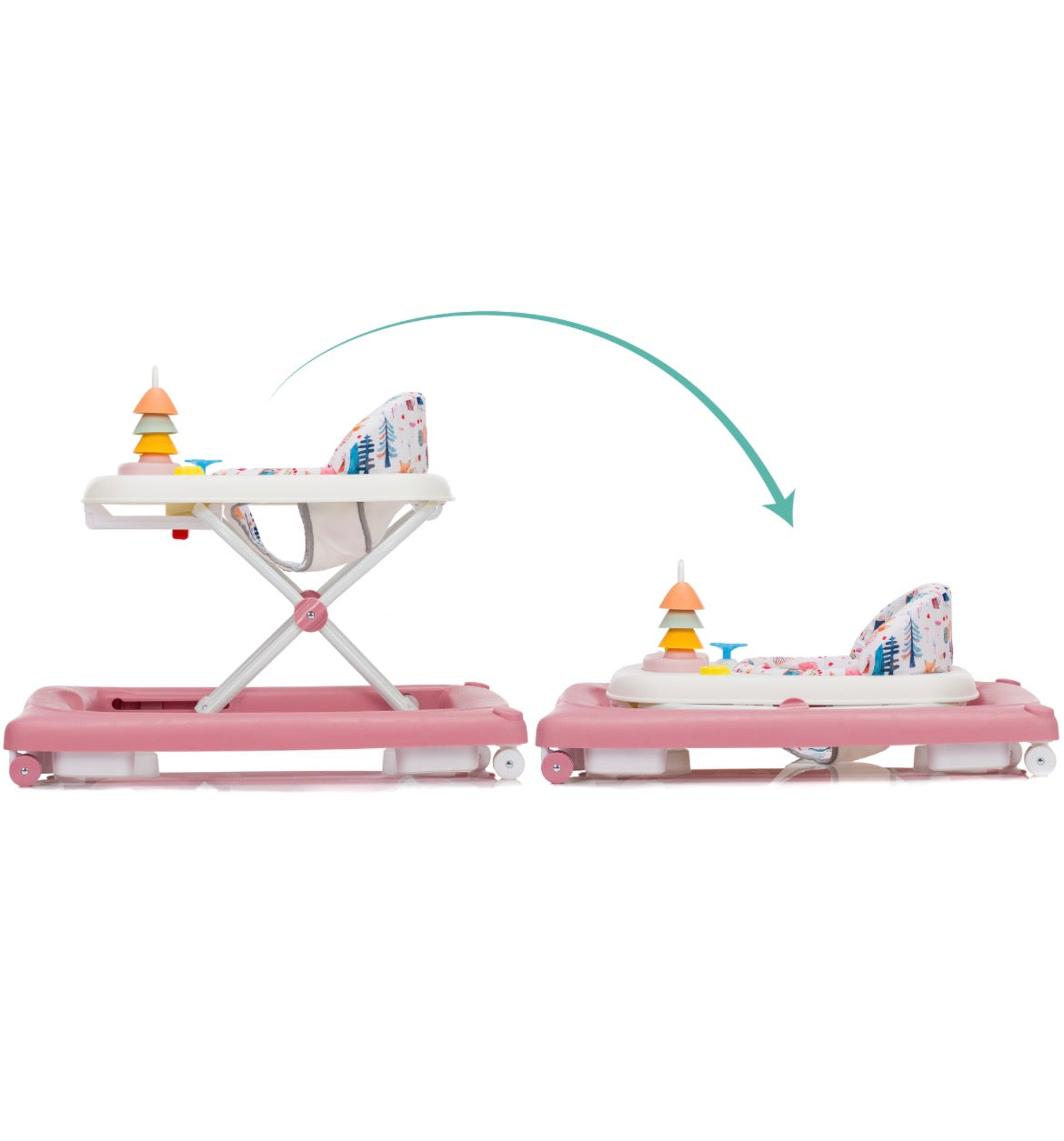 Baby Walker Rosa