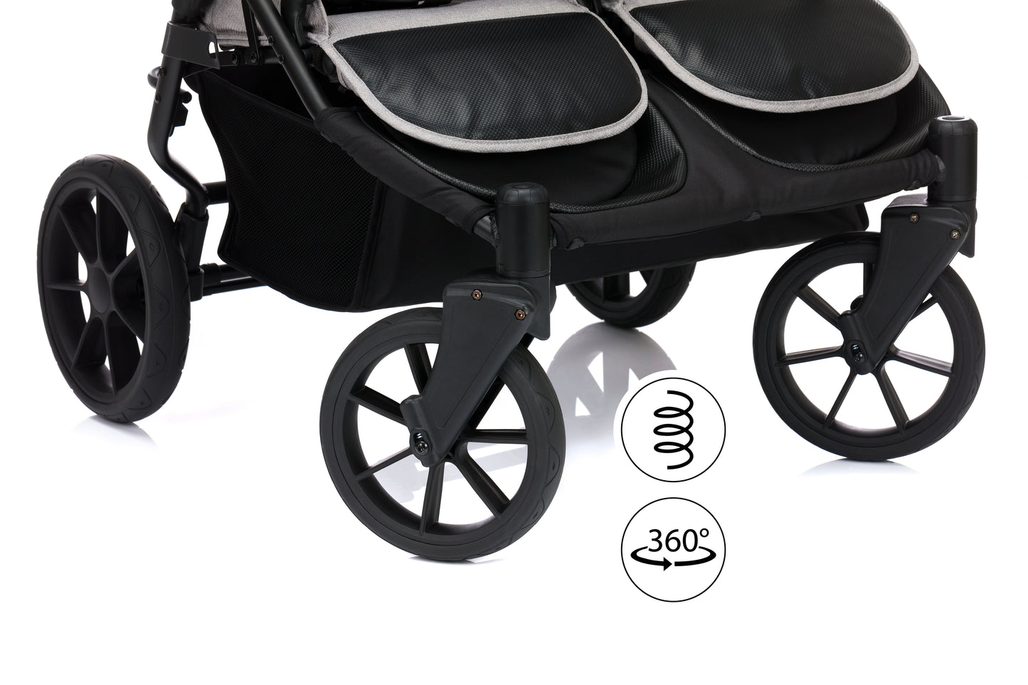 Twin buggy duette