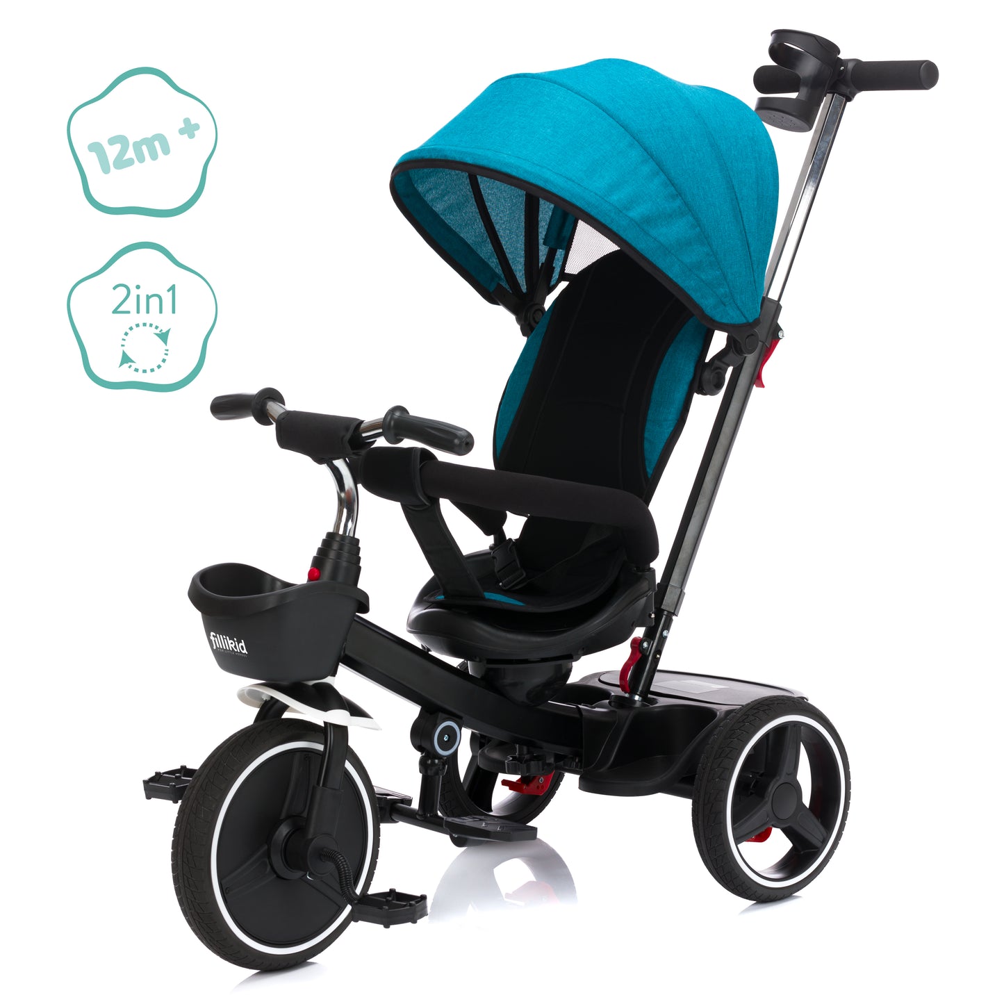 Tricycle Niki 360 blá