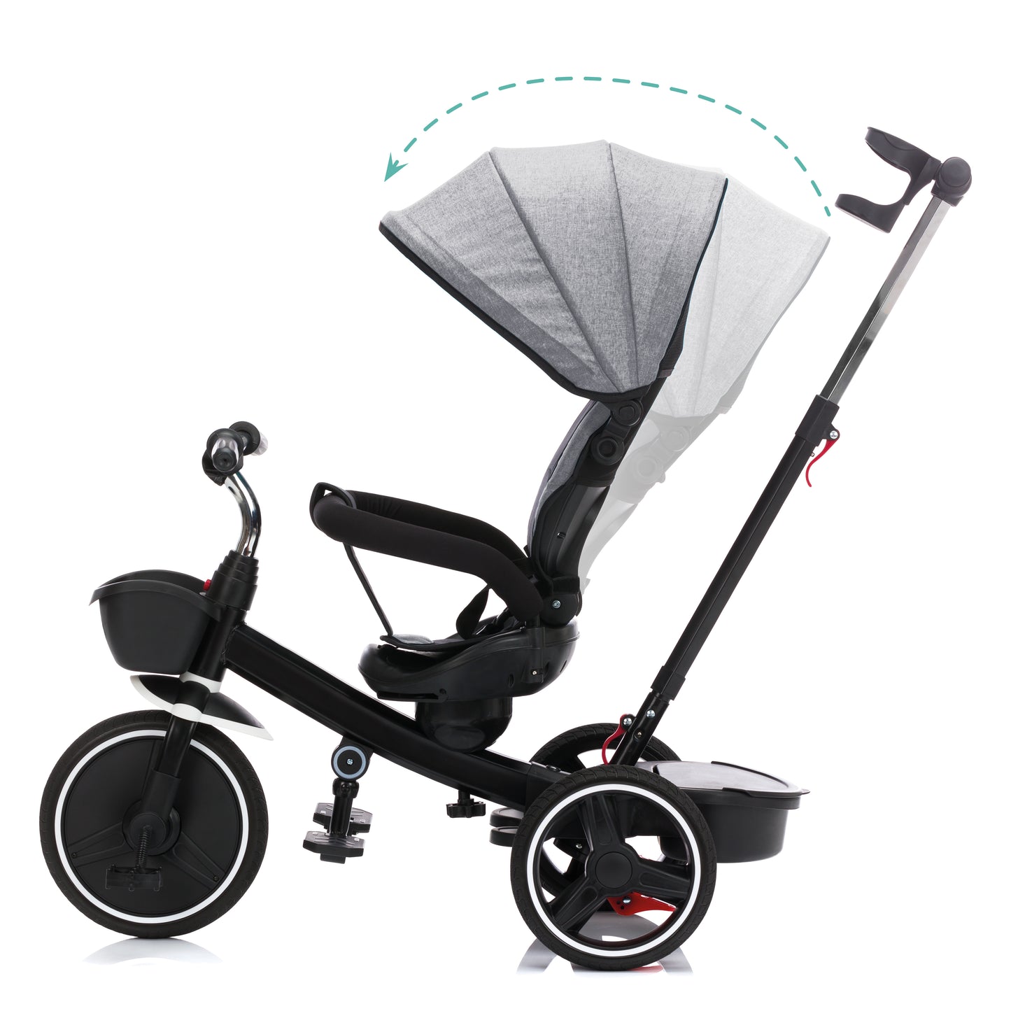 Tricycle Niki 360 grá