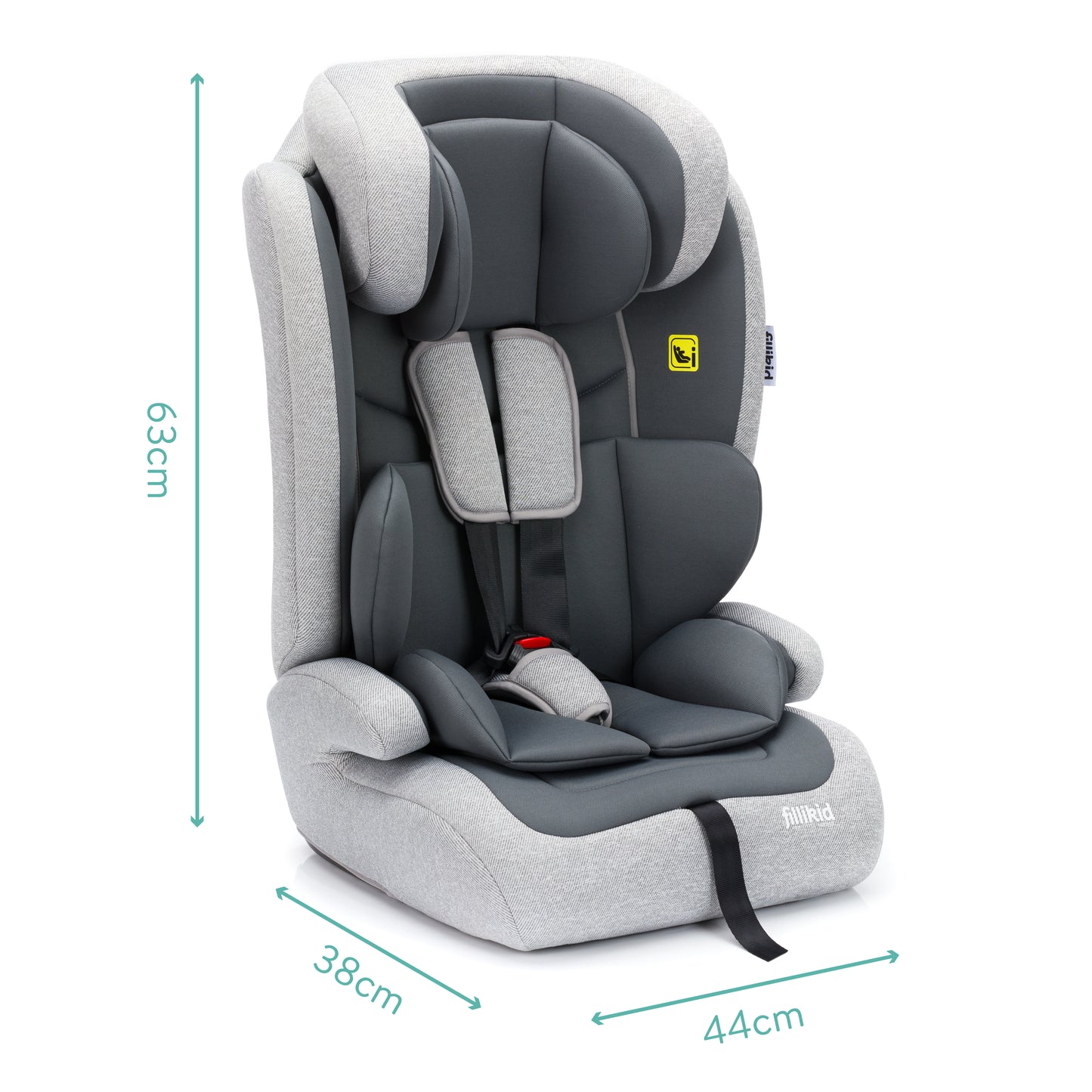 Olli bilstólur gráur