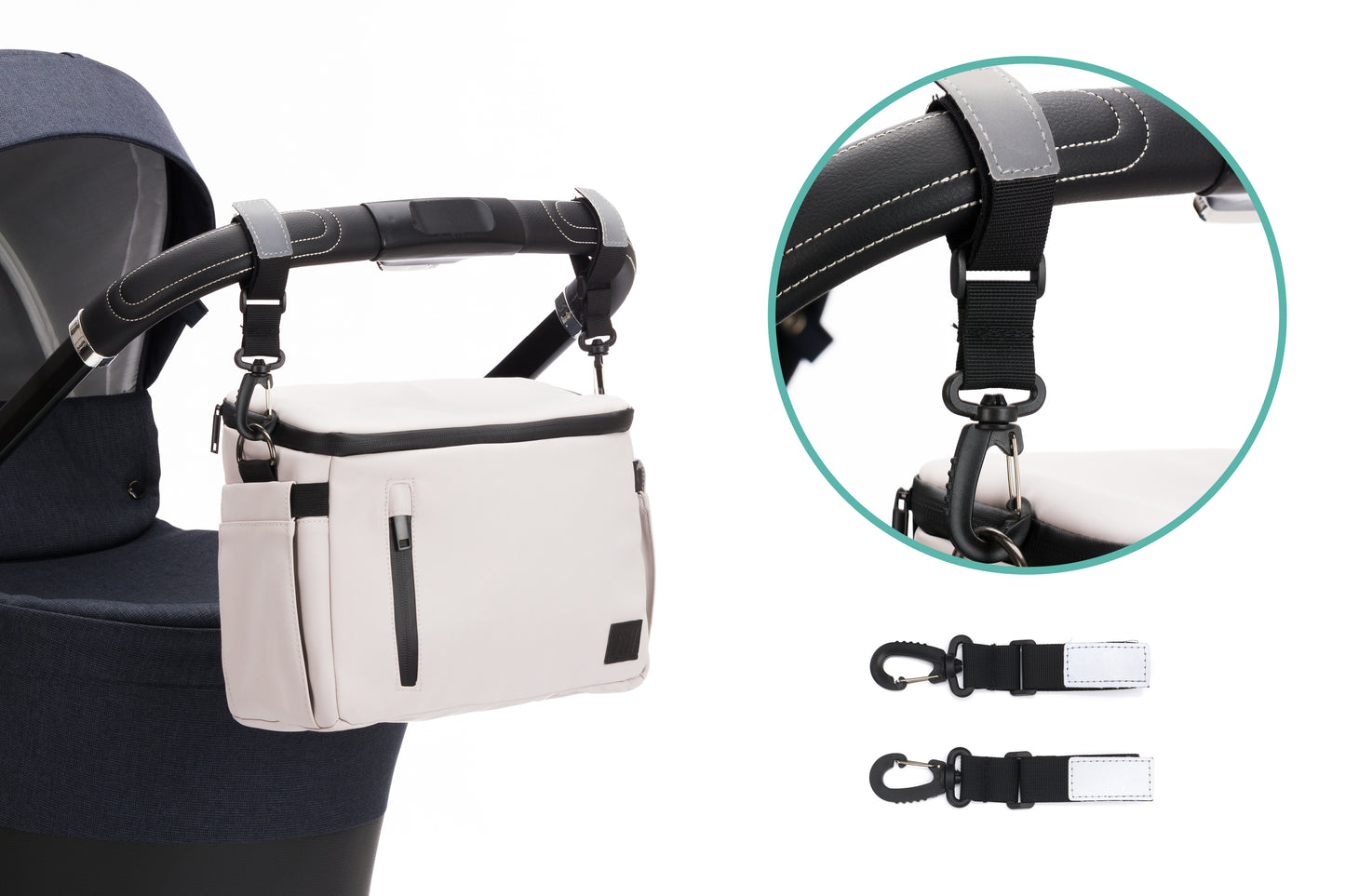 Vogntaska Larvik beige