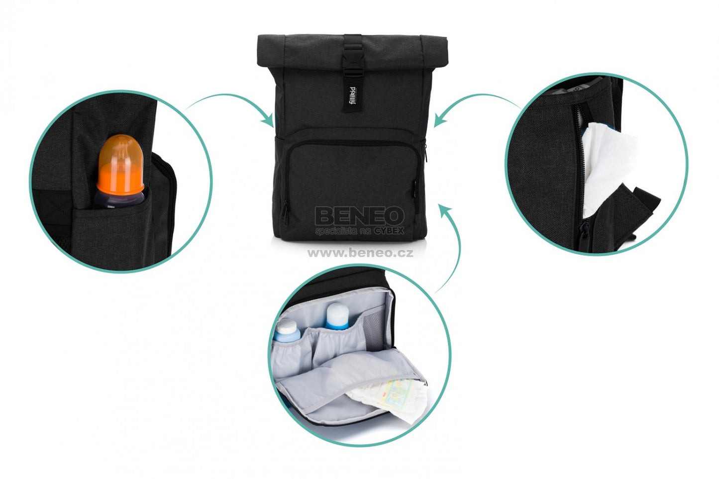 Tokio puslitaska svørt