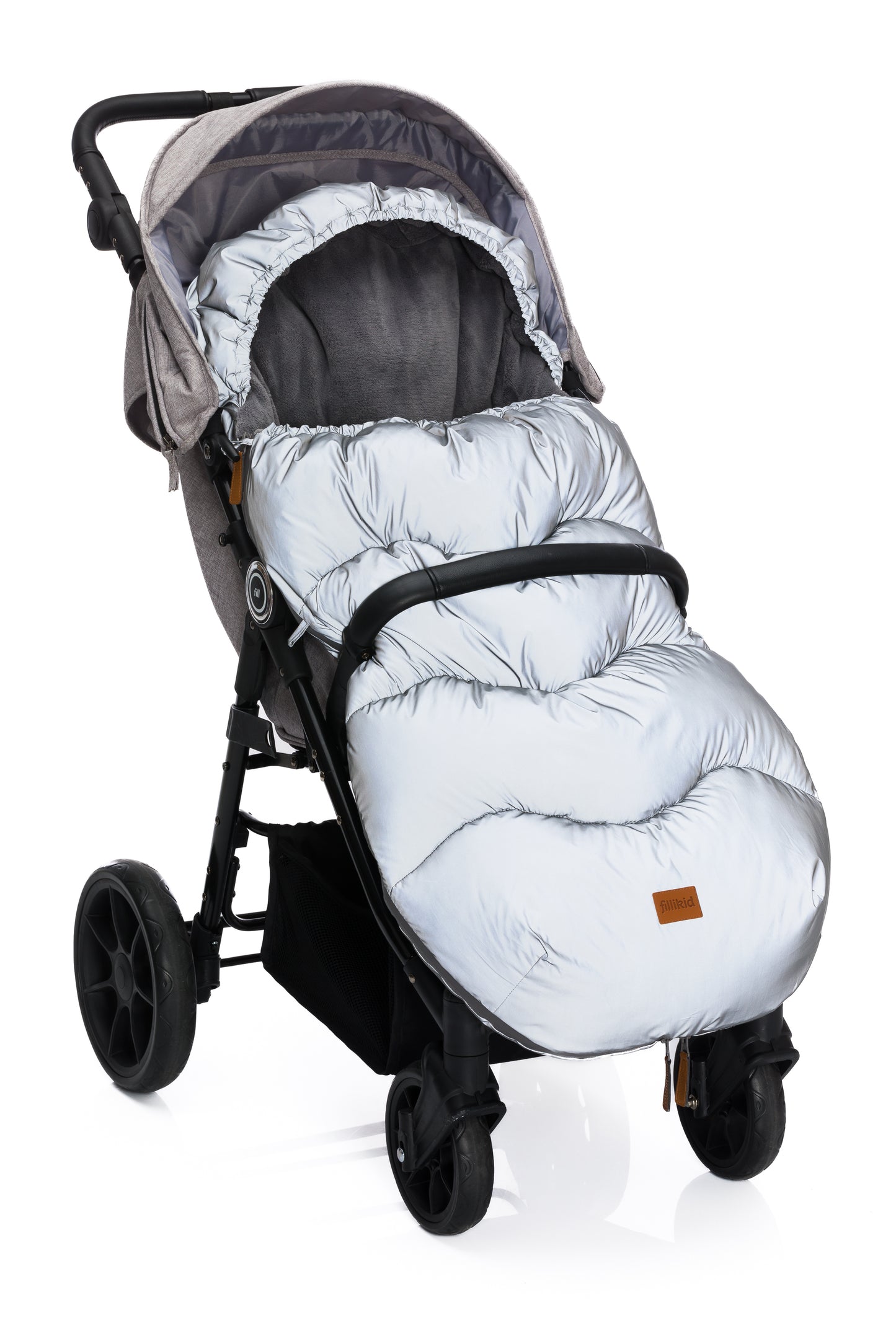 Ogre vognposi endurskins svartur