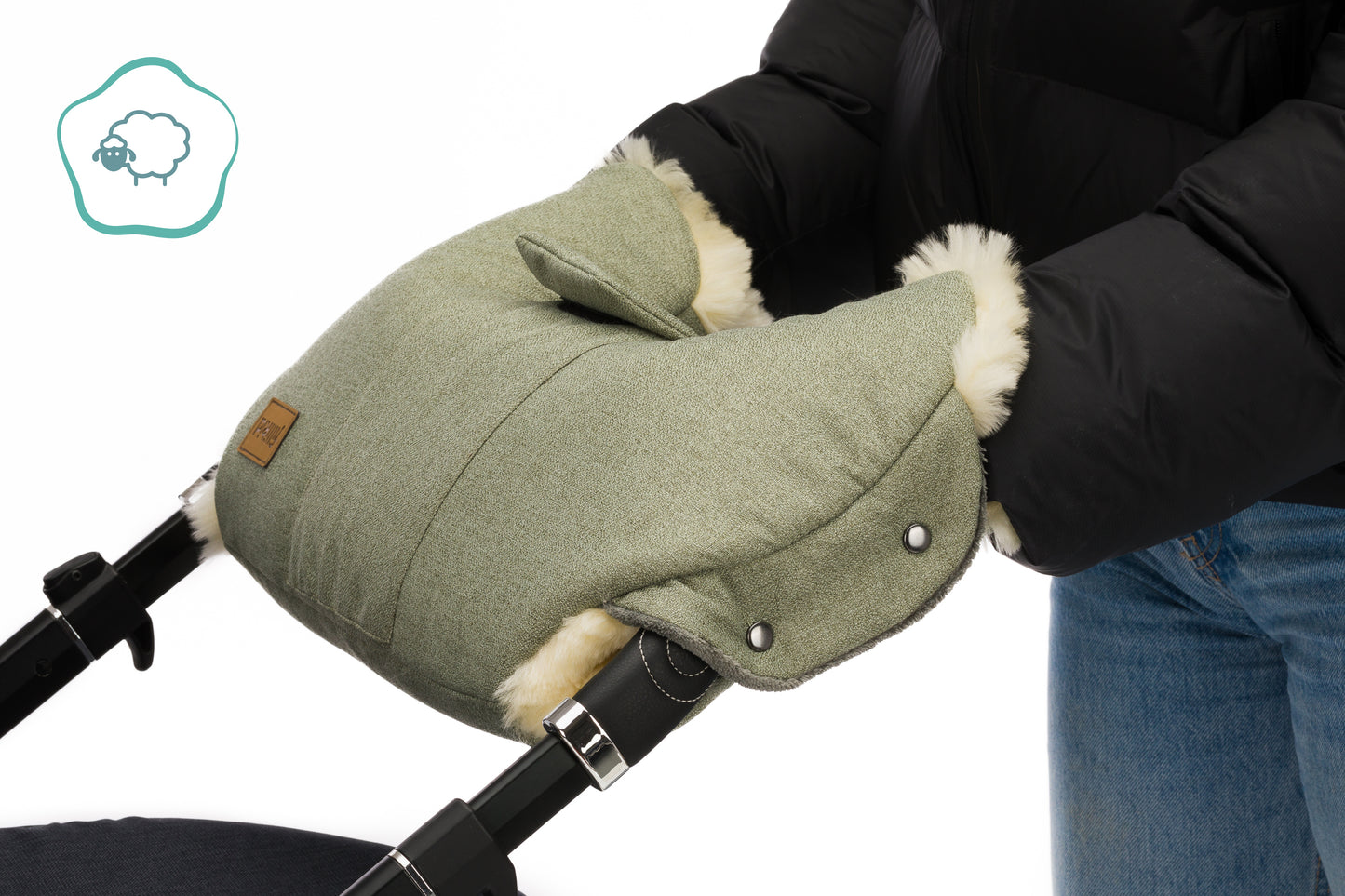 Nyby vognvøttir pistachio