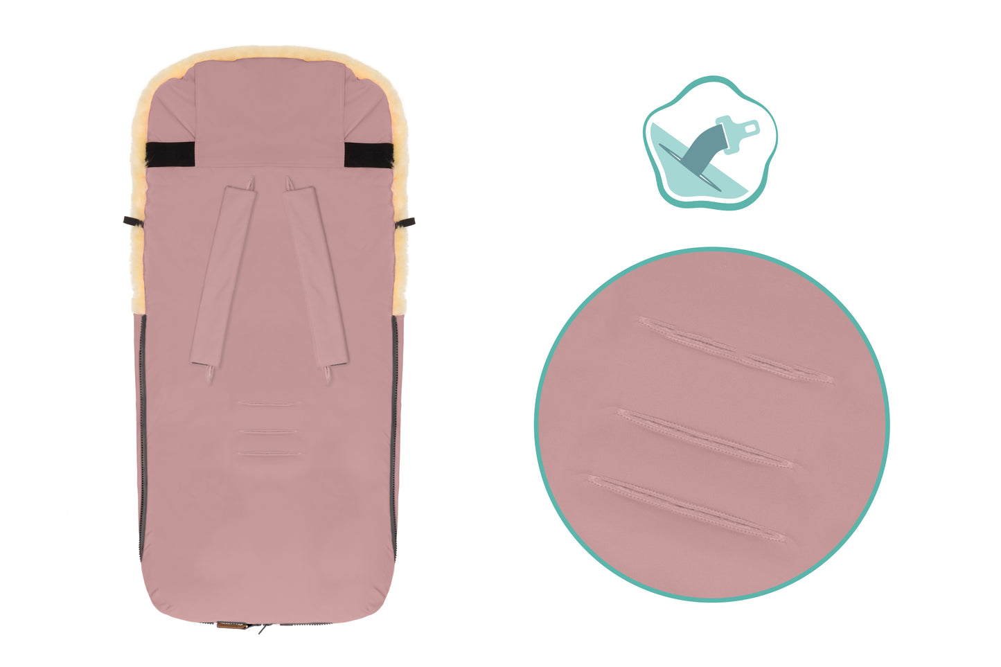 Bernina vognposi rosa