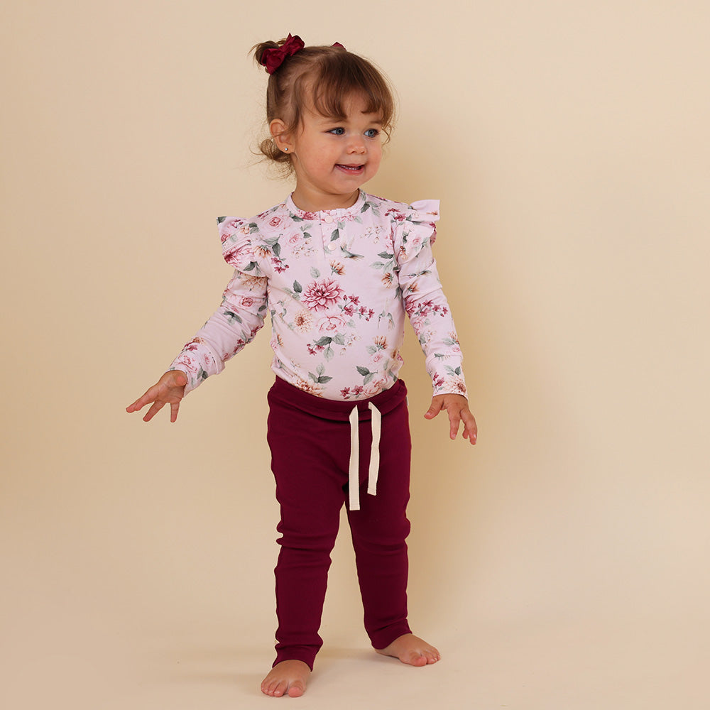 Raspberry Leggings