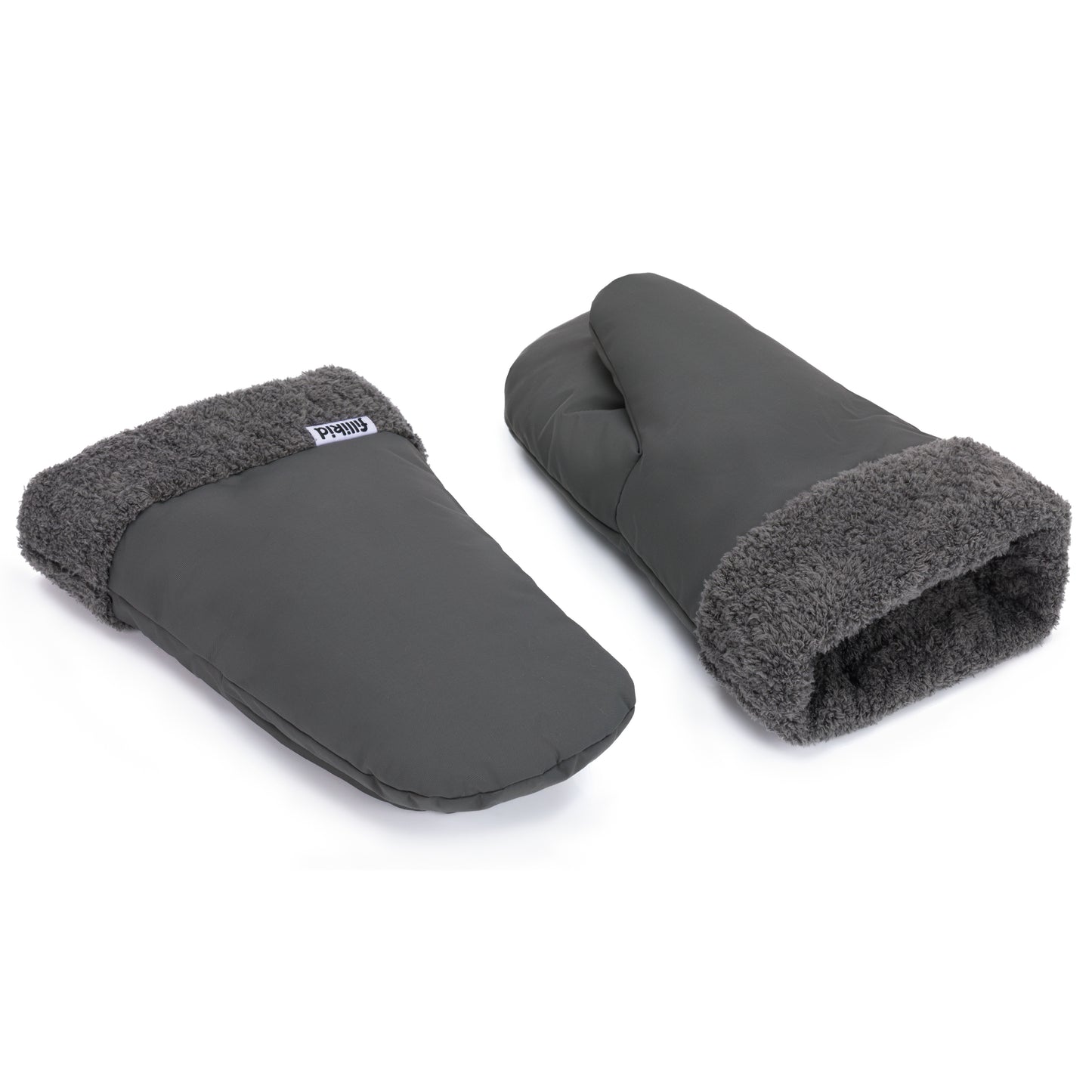 Nuuk Teddy vognvøttir grátt