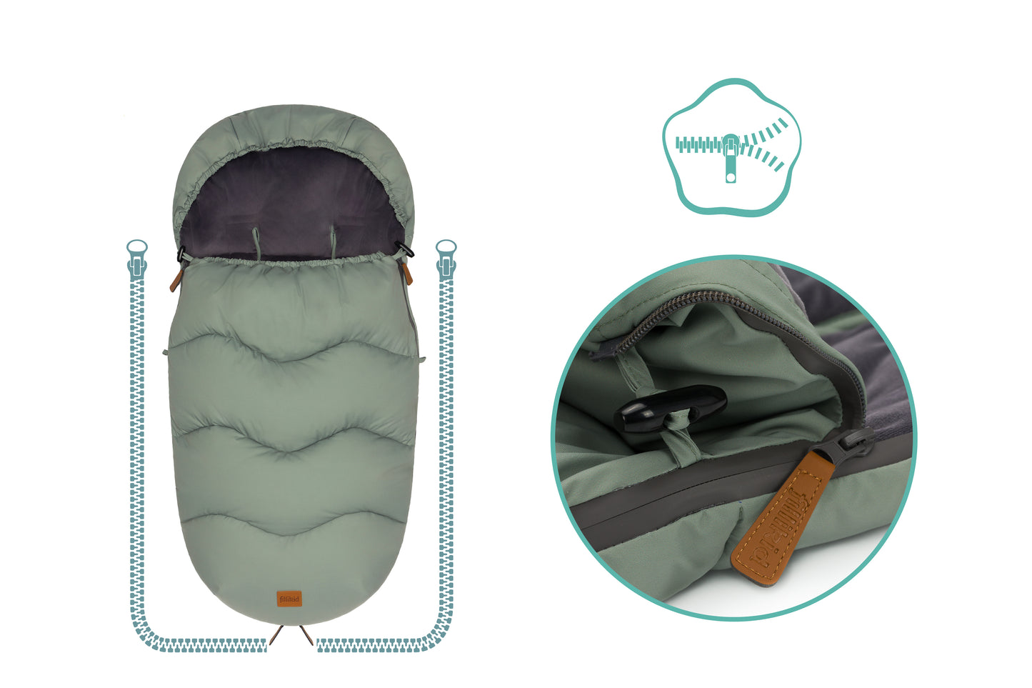 Ogre vognposi grønur