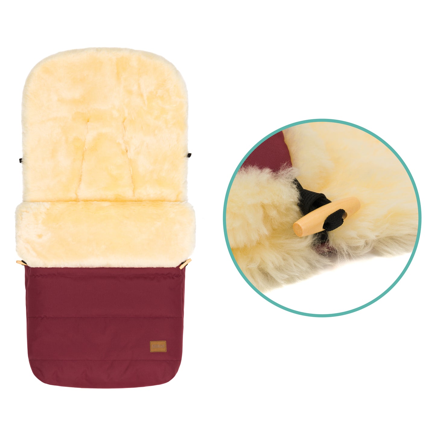 Bernina vognposi bordeaux