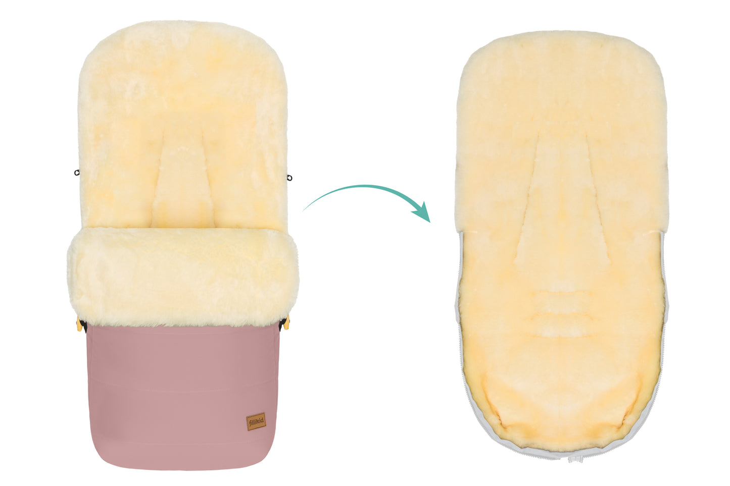 Bernina vognposi rosa