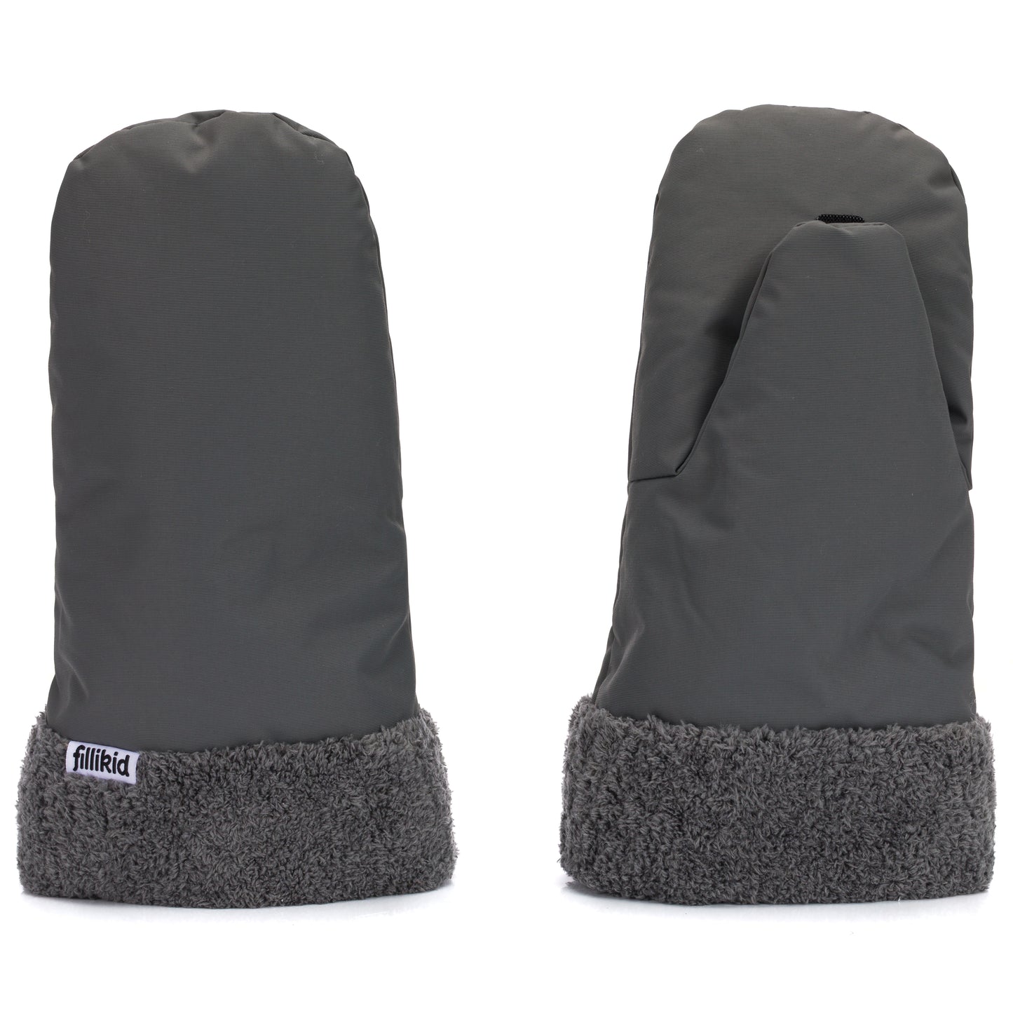 Nuuk Teddy vognvøttir grátt