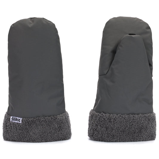 Nuuk Teddy vognvøttir grátt