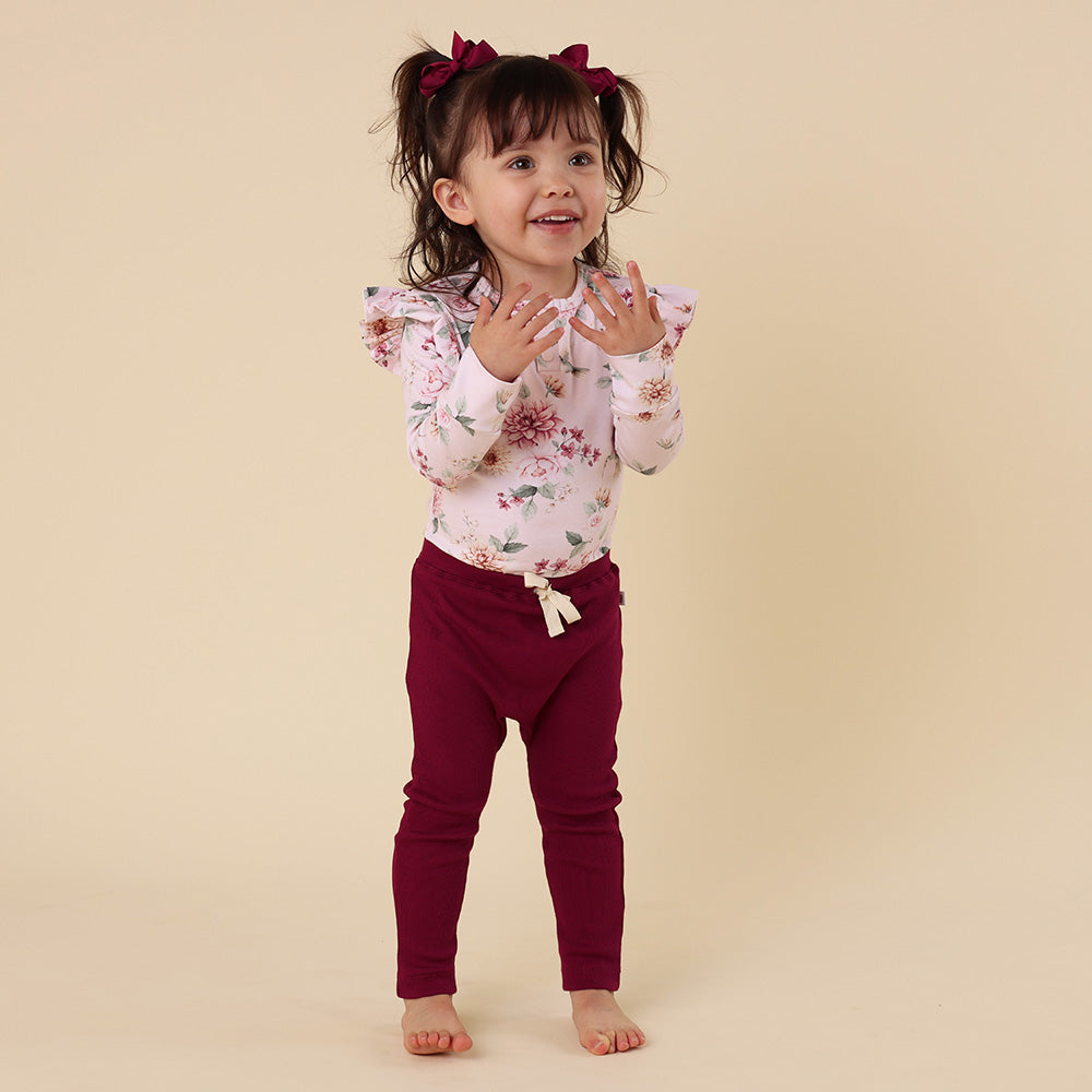 Raspberry Leggings