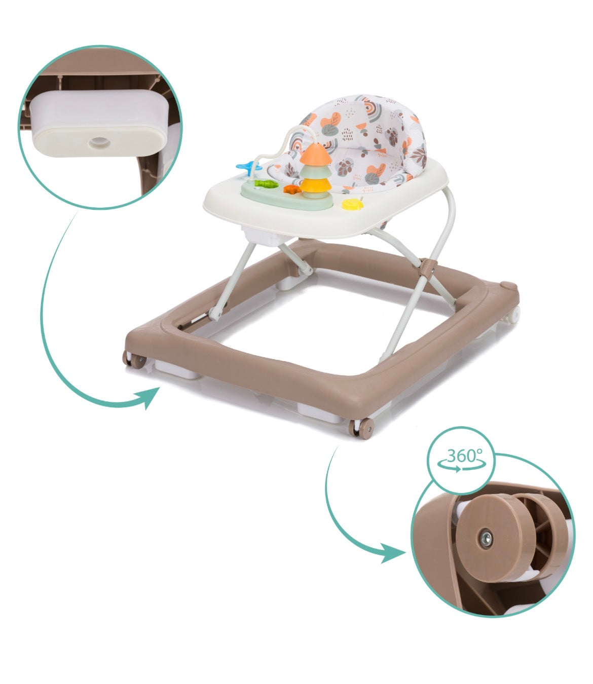 Baby Walker Mokka