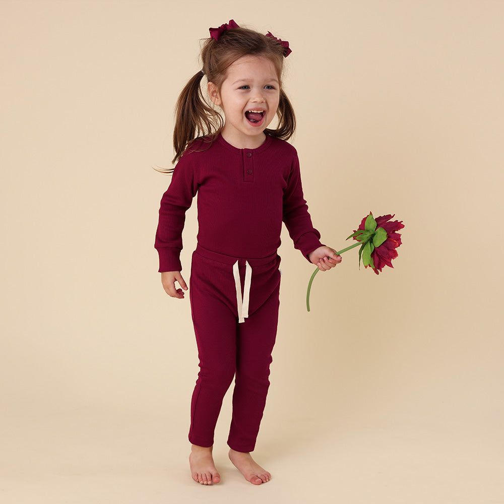 Raspberry Leggings