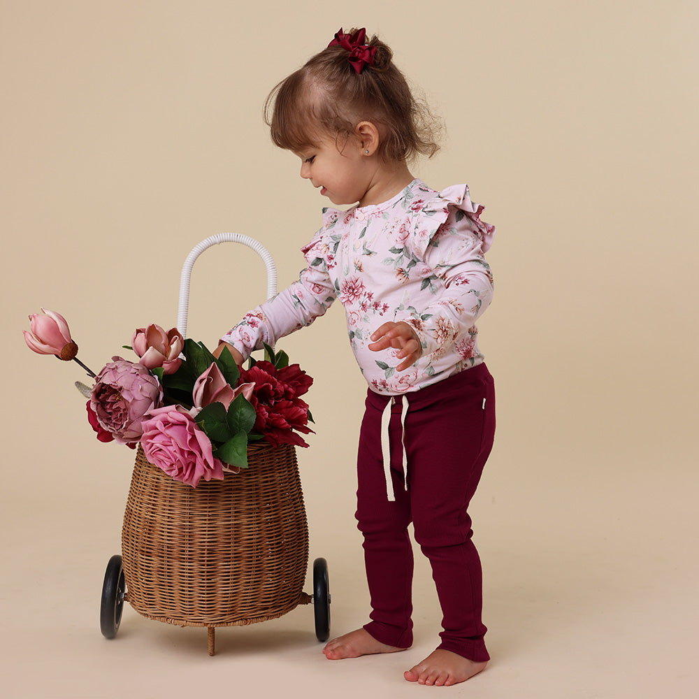 Raspberry Leggings