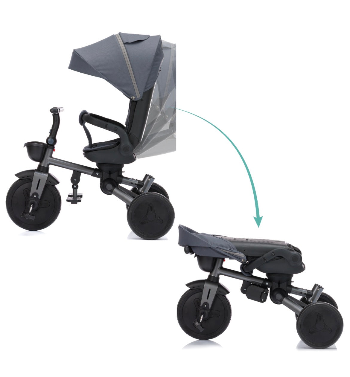 Leon Tricycle Gráur