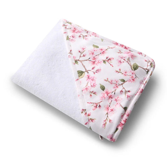 Cherry Blossom Handklæði Við Hettu