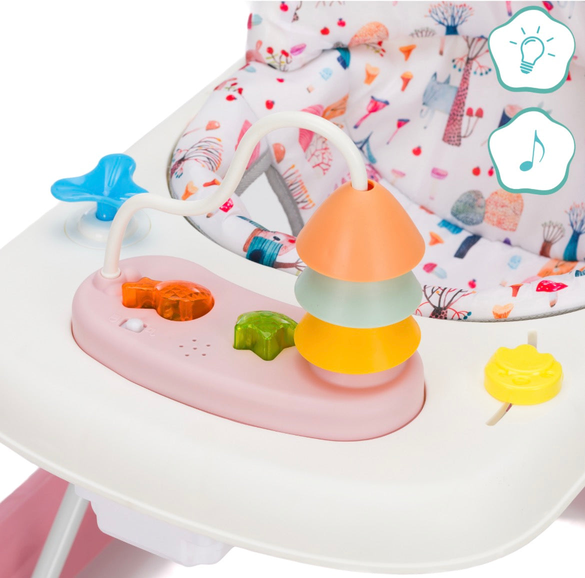 Baby Walker Rosa
