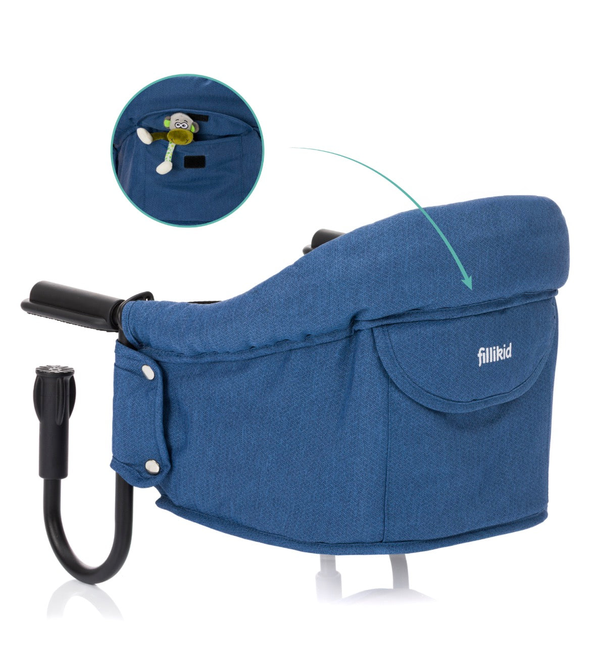 Flexi Borðstólur Bláur