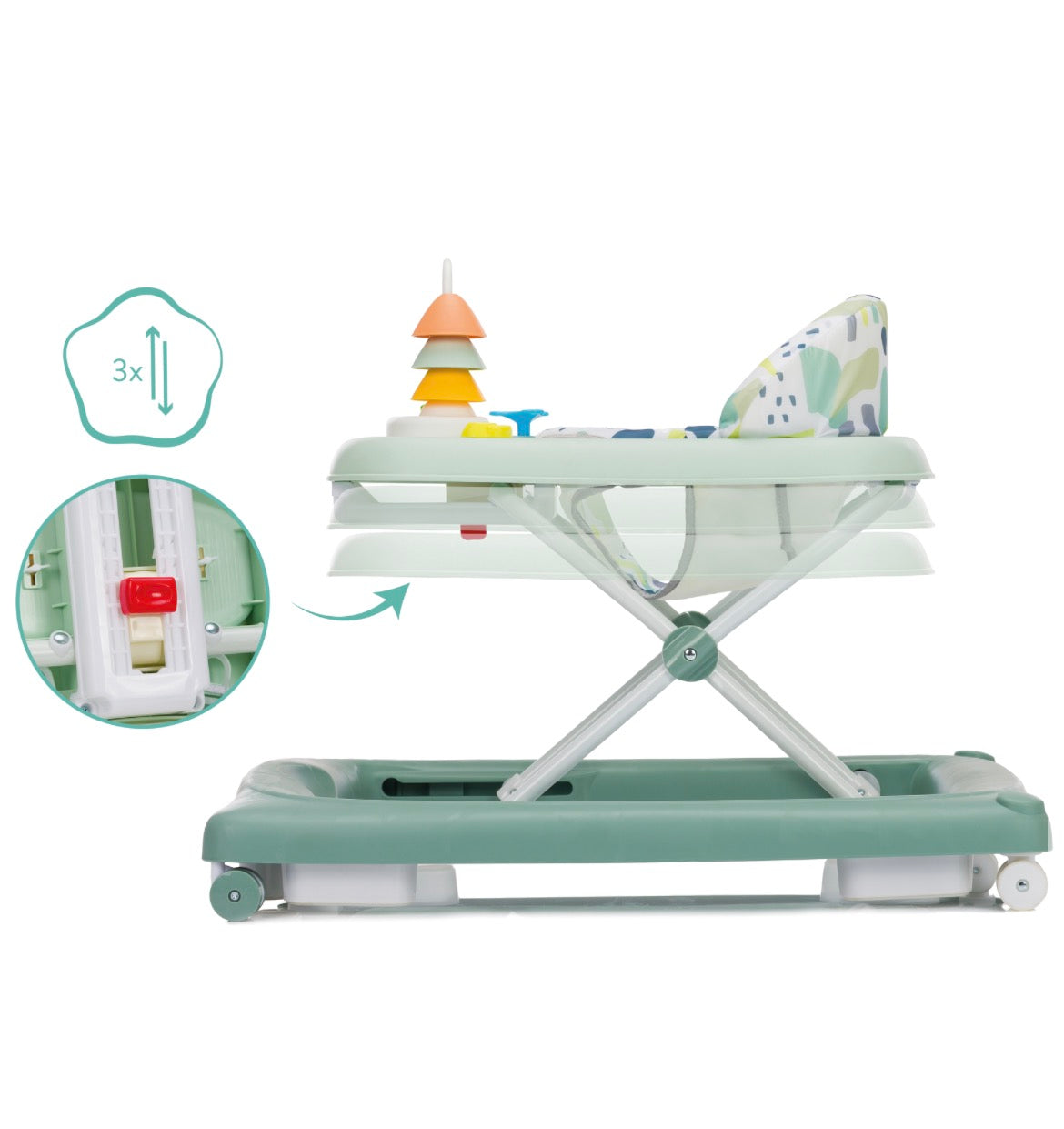 Baby Walker Mint
