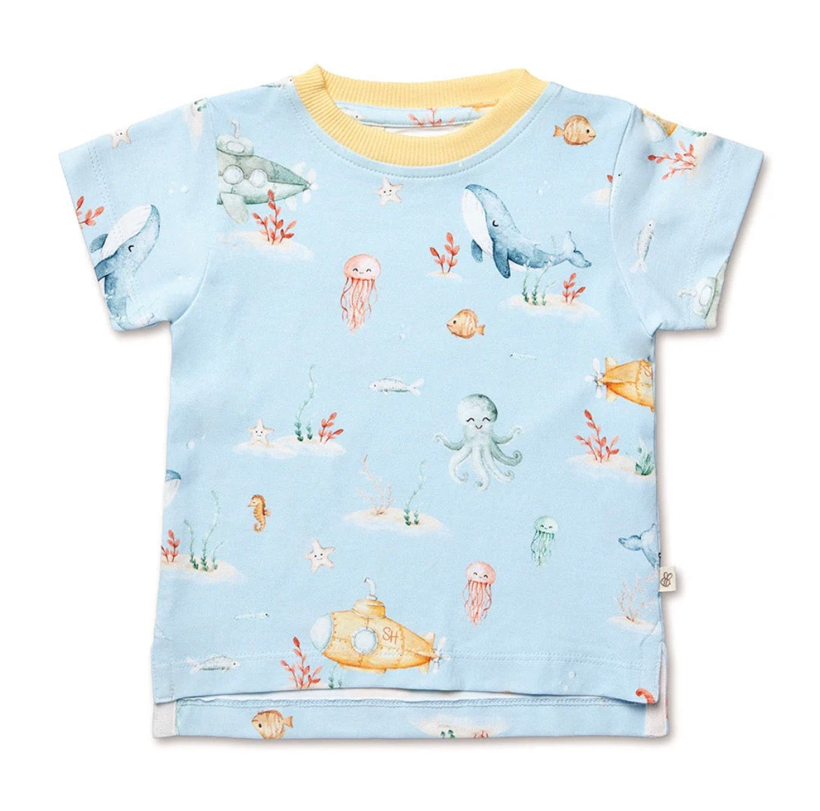 Blue Little Subs T-shirt