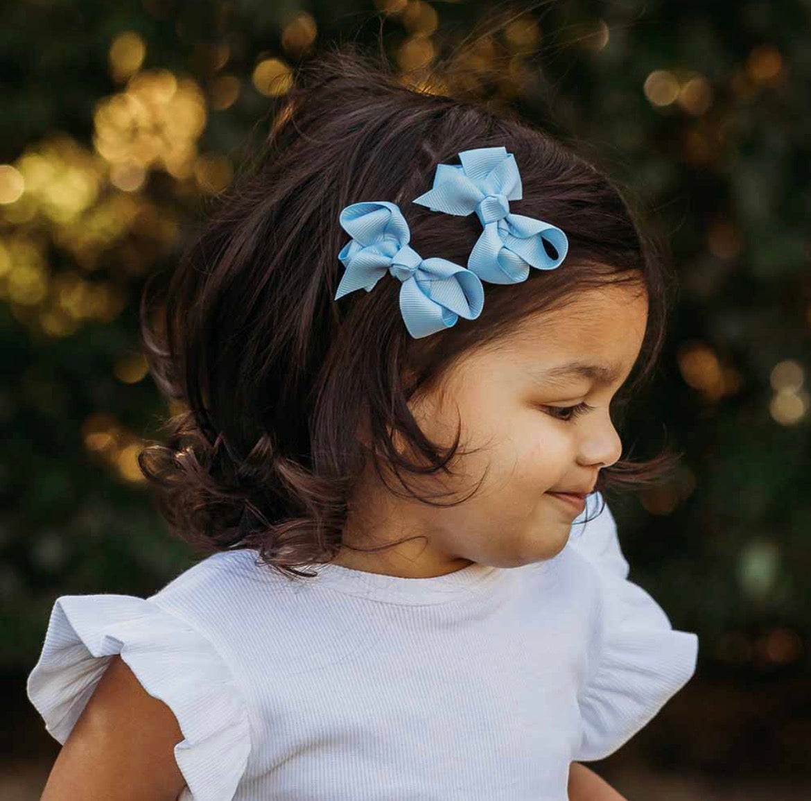 Hársloyfur Baby Blue
