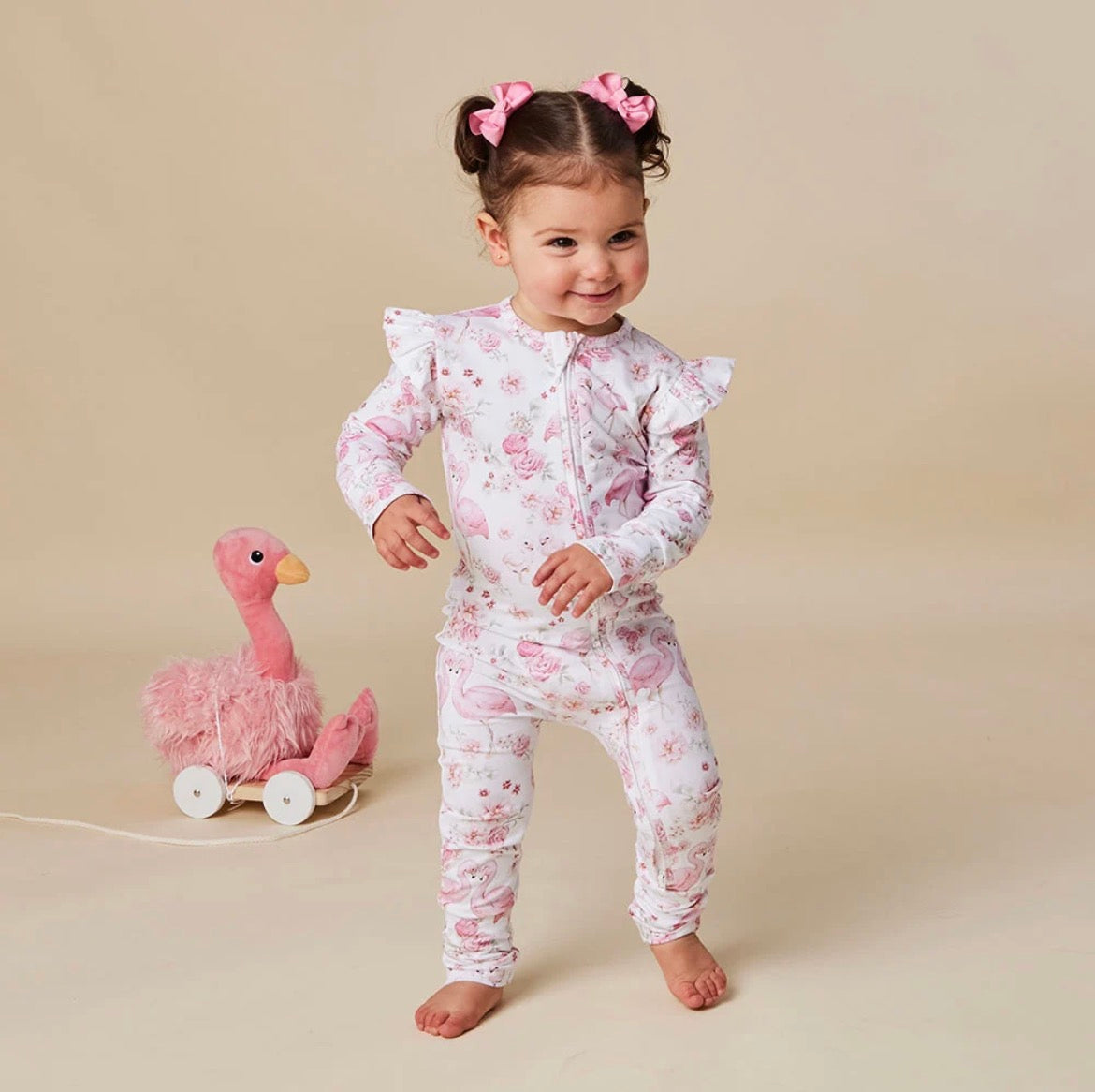 Flamingos Sparkidrakt