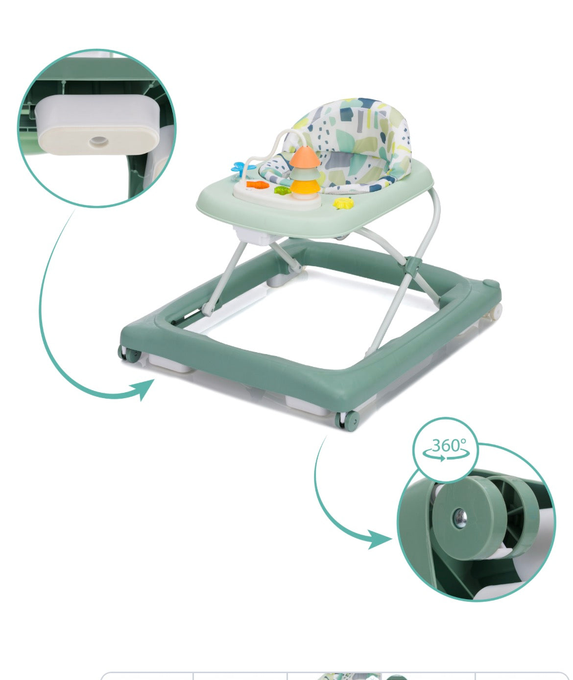 Baby Walker Mint