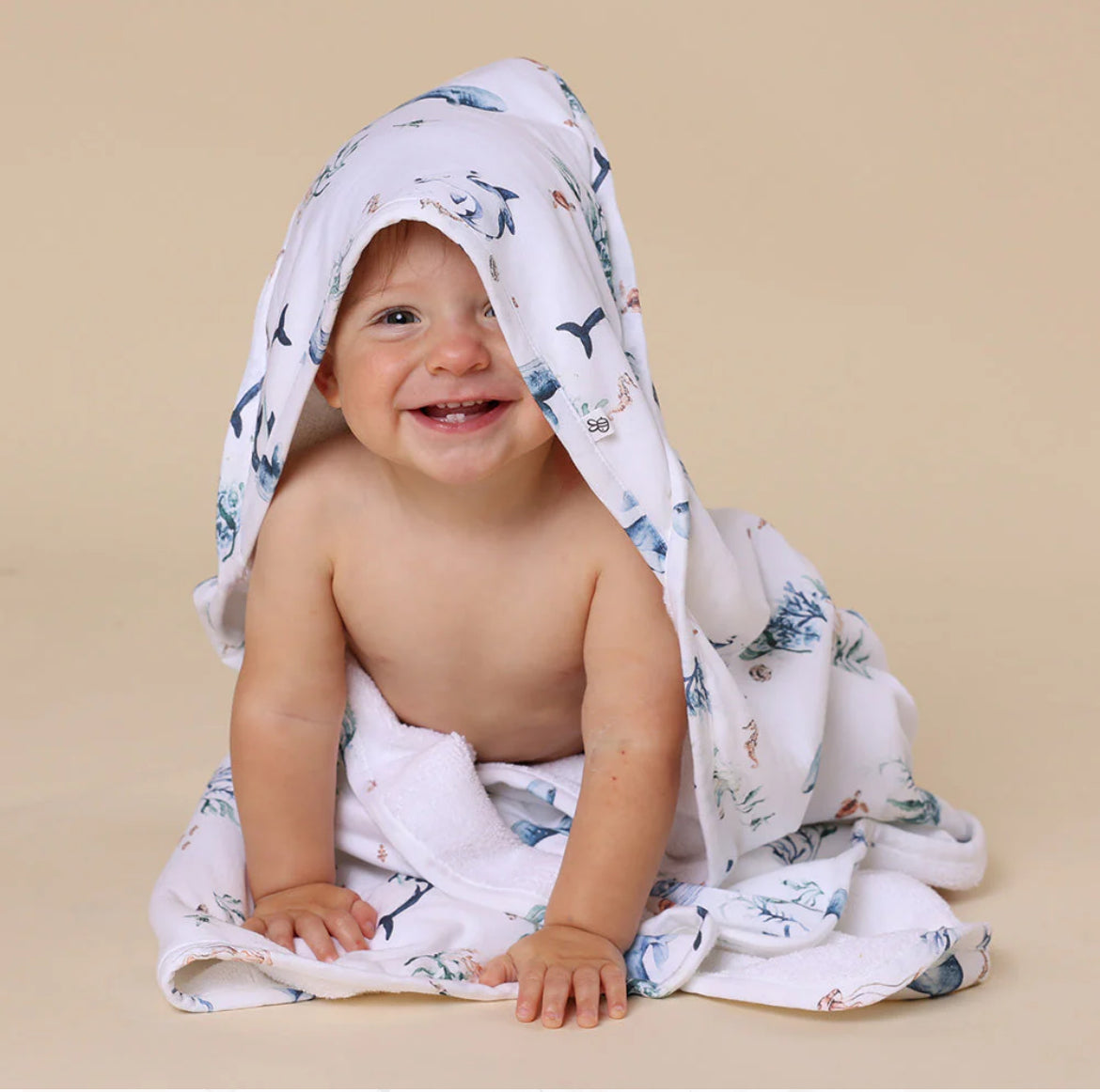 Ocean Handklæði við hettu