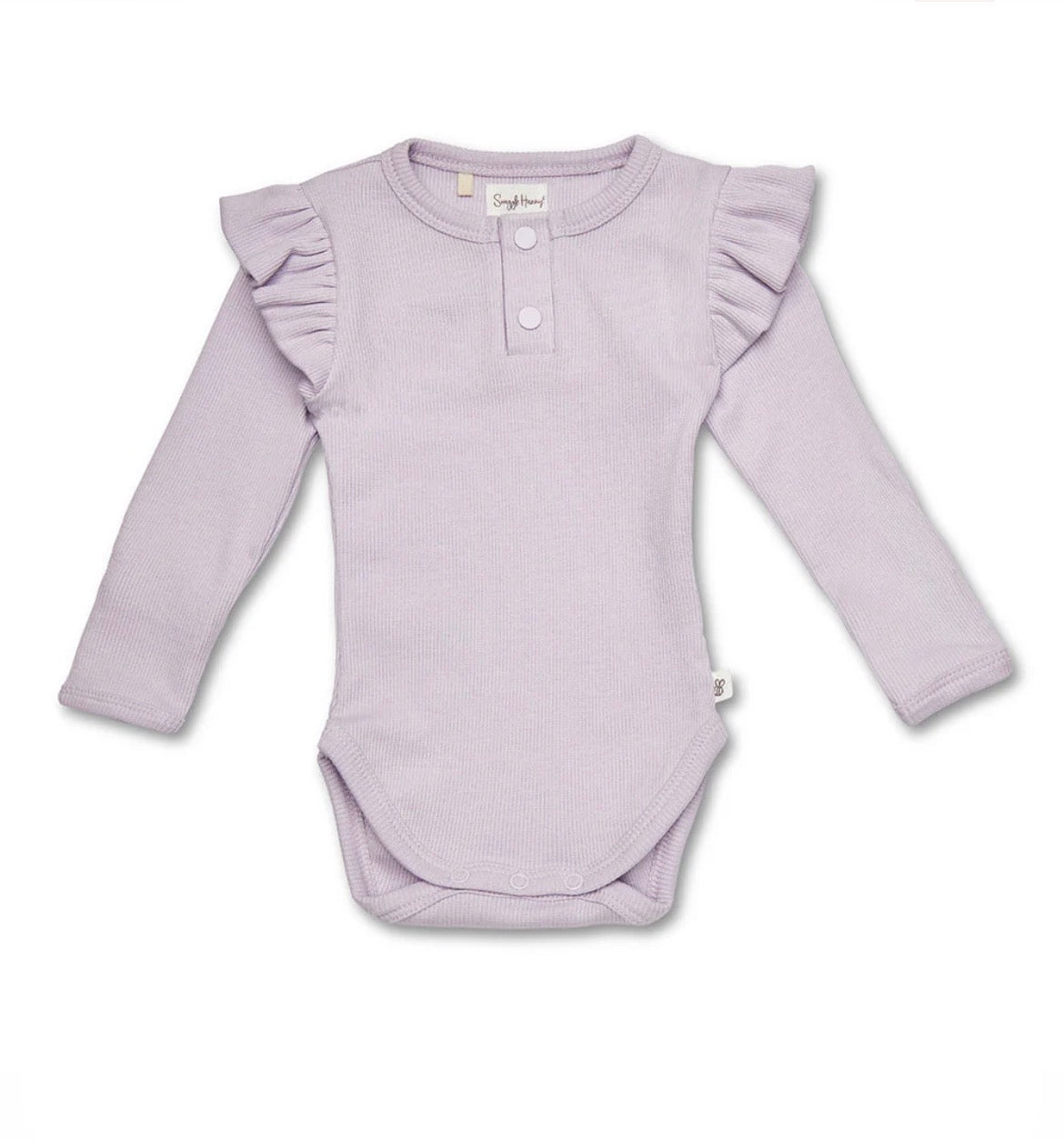 Lavender Rib Bodystokkur