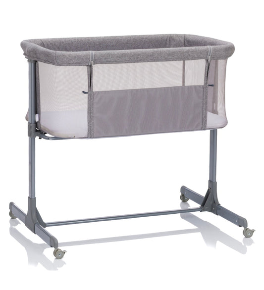 Bedside Crib Grey