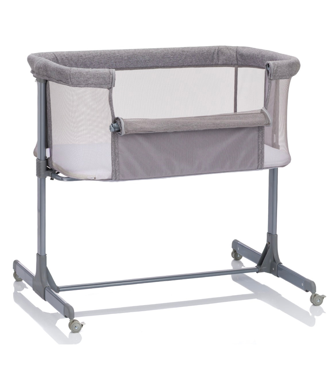 Bedside Crib Grey