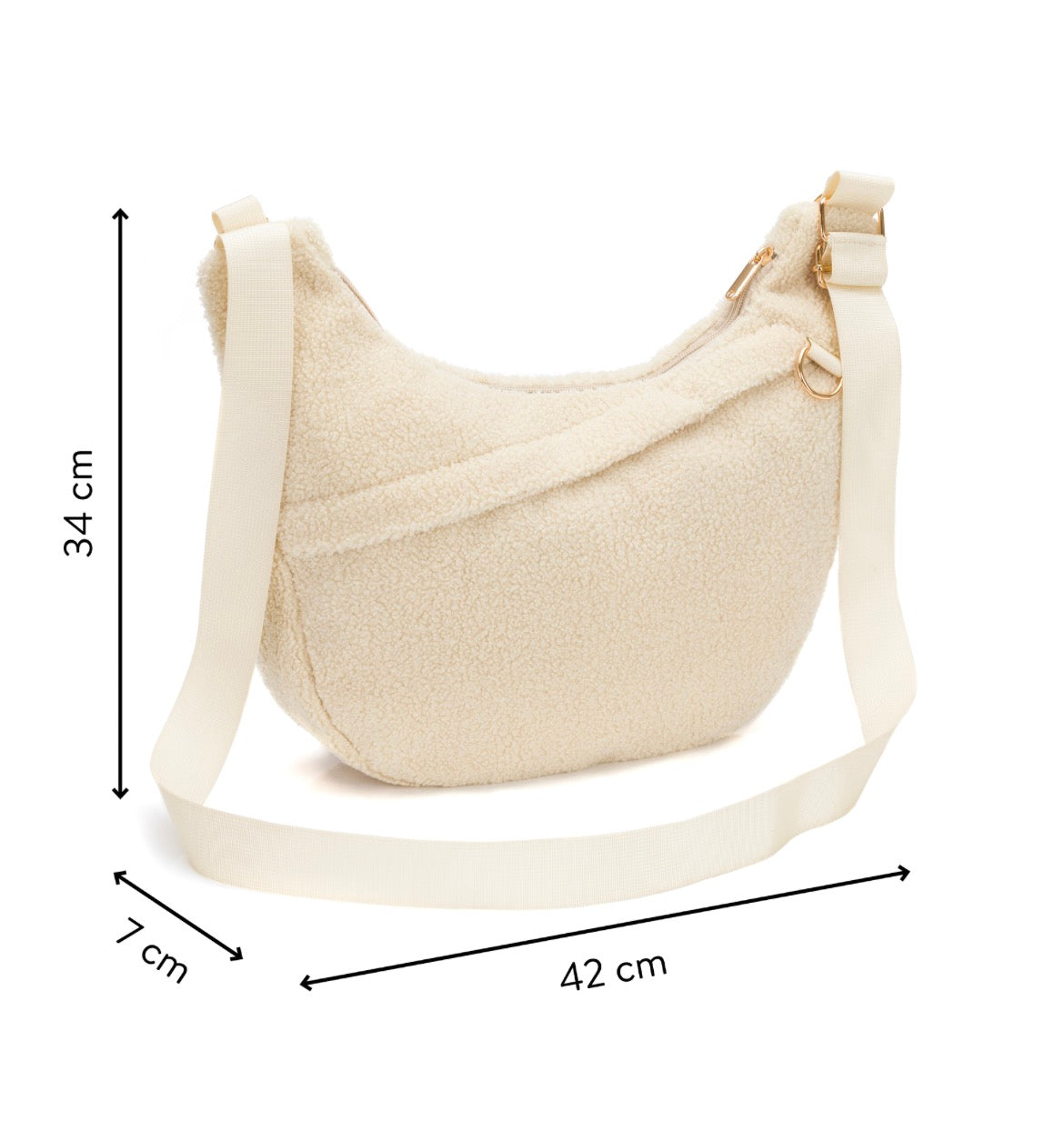 Daybag Teddy Svørt