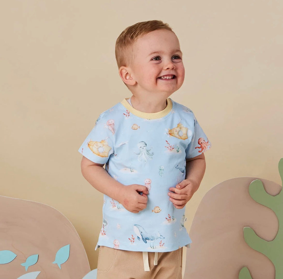 Blue Little Subs T-shirt