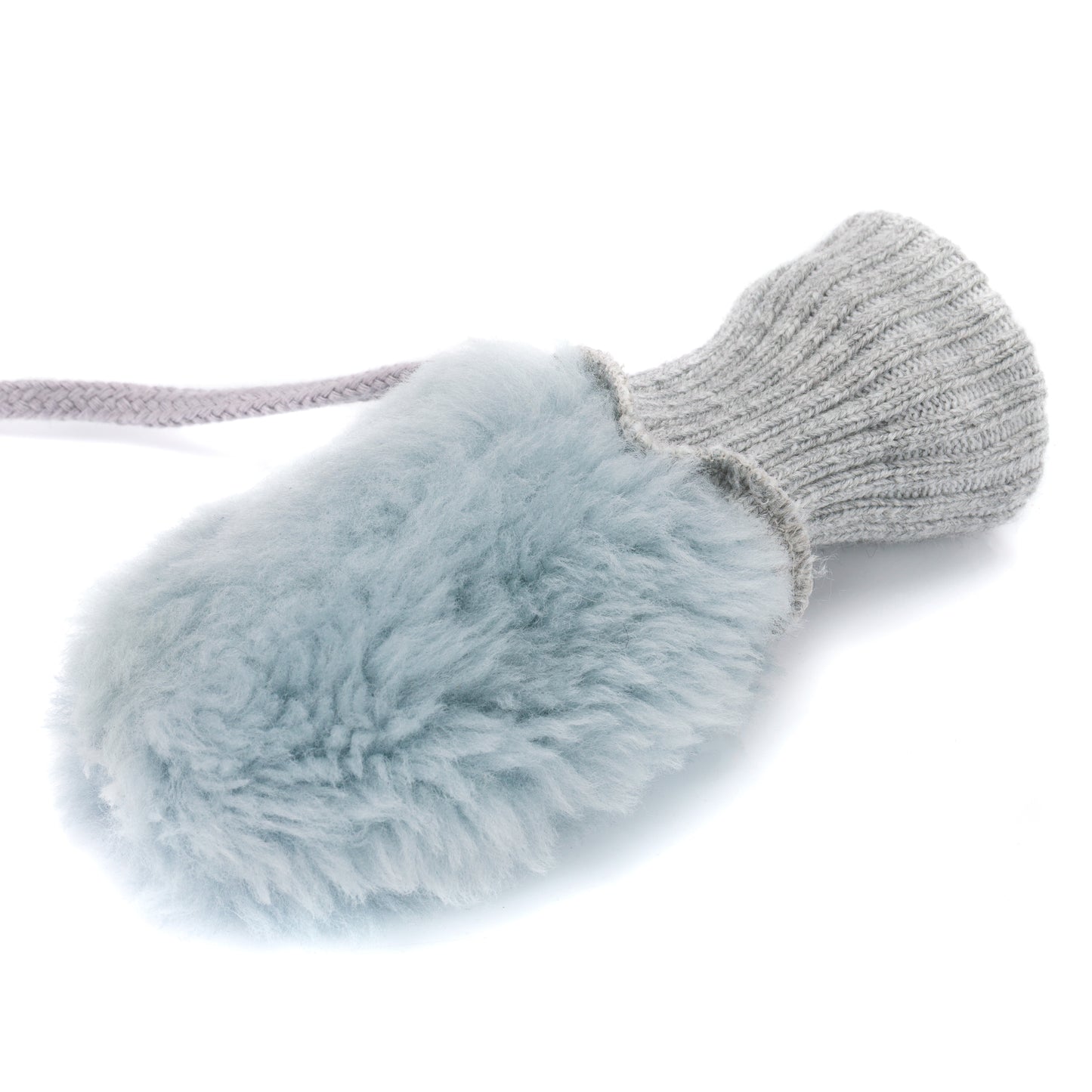 Lambaskins vøttir bláar 1-2 ár