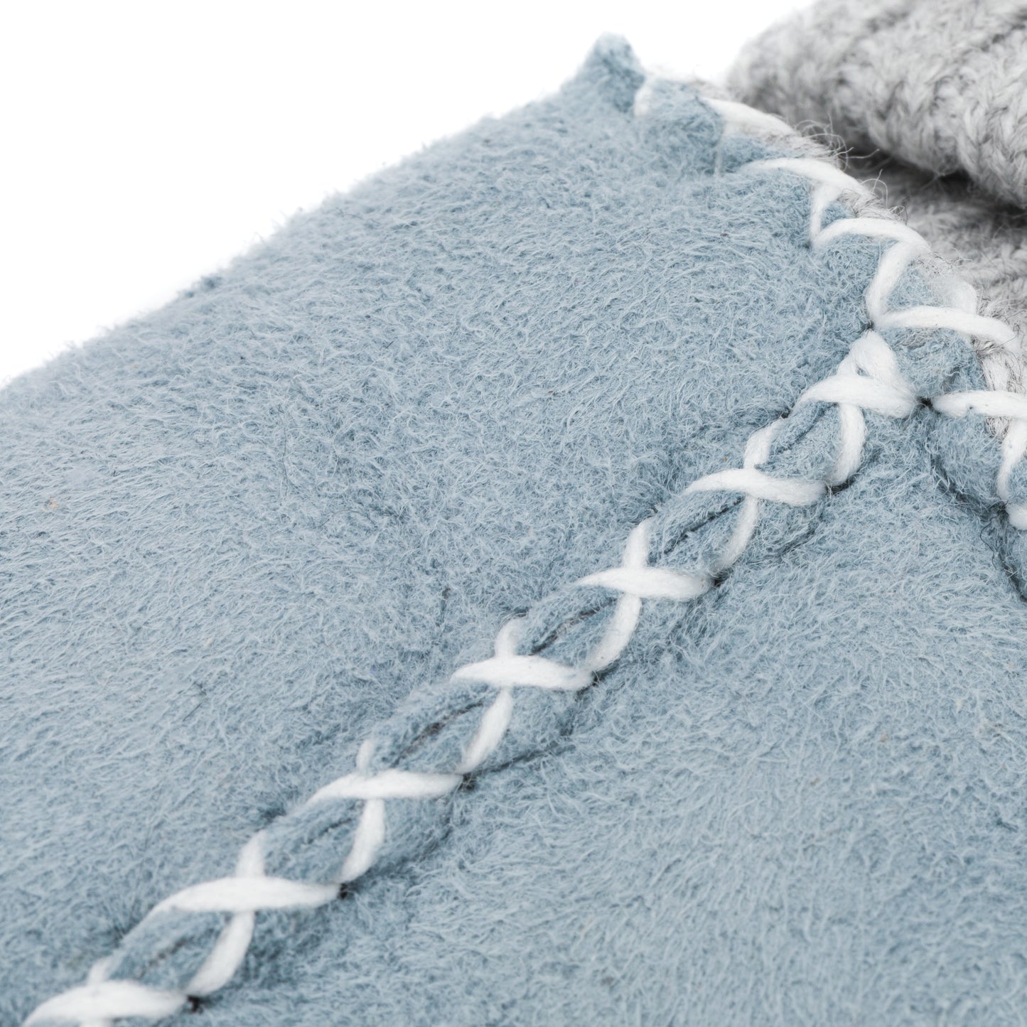 Lambaskins vøttir bláar 1-2 ár