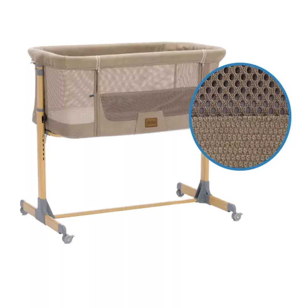 Air Bedside Crib karamell
