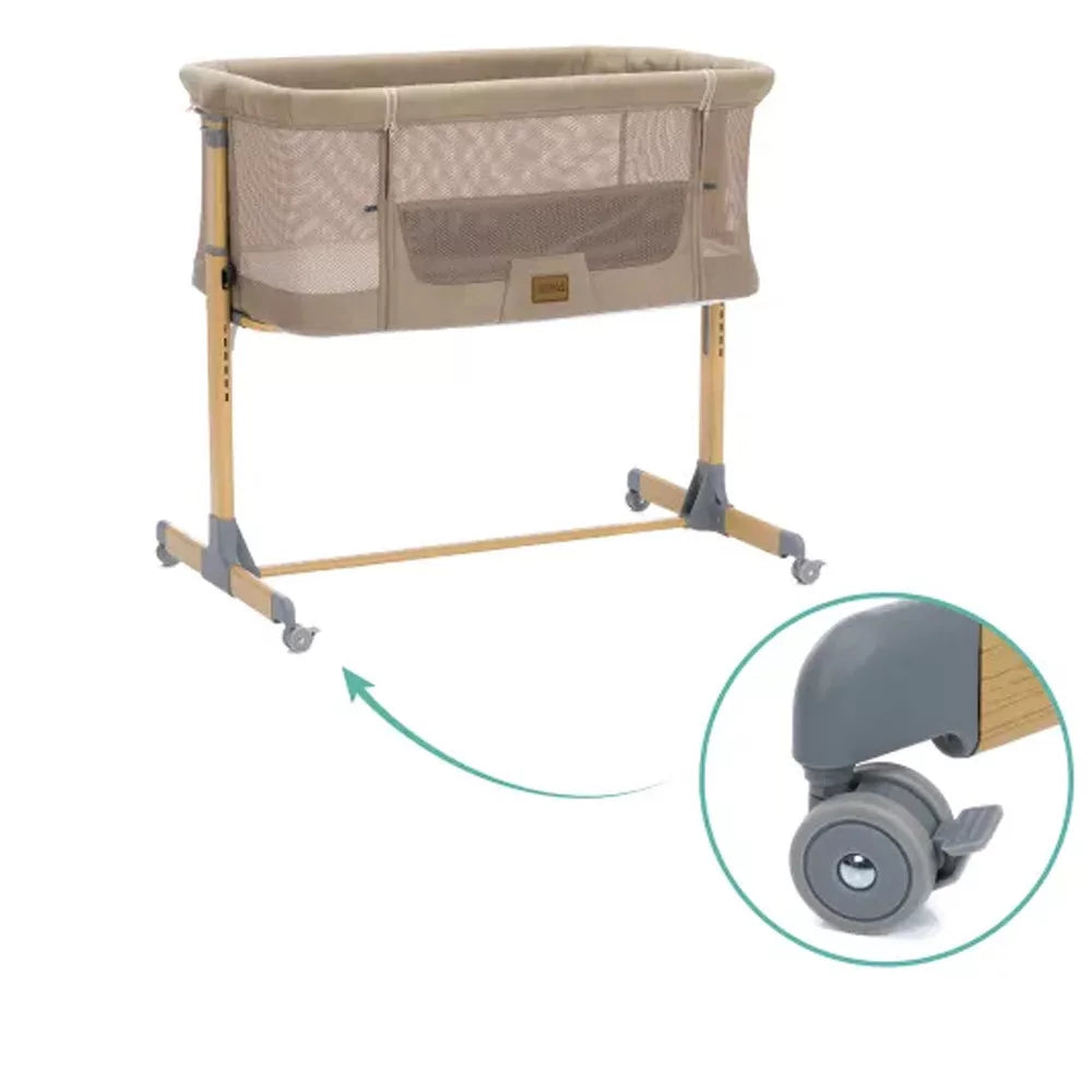 Air Bedside Crib karamell