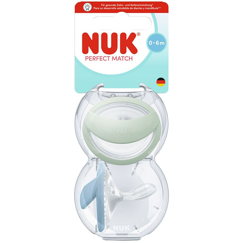 Mommy feel suttur blátt/grønt