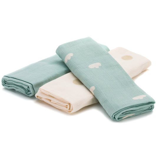 Muslin toyblæur mint